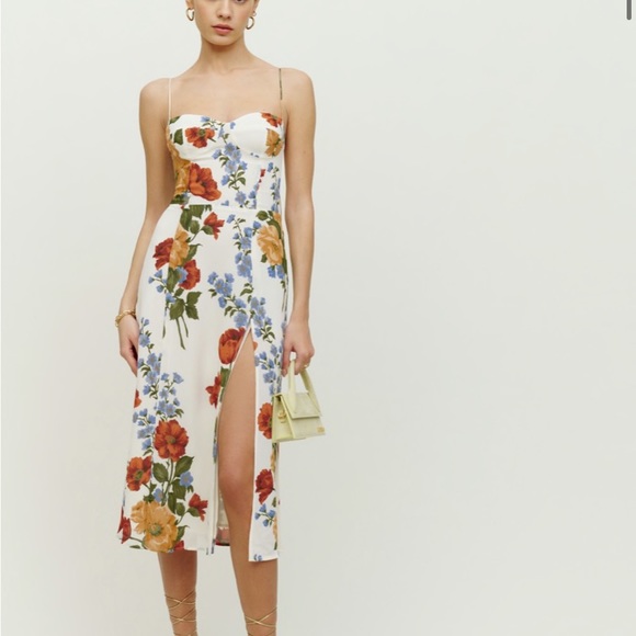 NWOT❤️ Reformation Juliette Dress Formosa - Picture 5 of 10